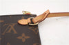 Authentic Louis Vuitton Monogram Neverfull Pouch Purse Clutch Bag Red LV 6580F