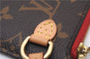 Authentic Louis Vuitton Monogram Neverfull Pouch Purse Clutch Bag Red LV 6580F