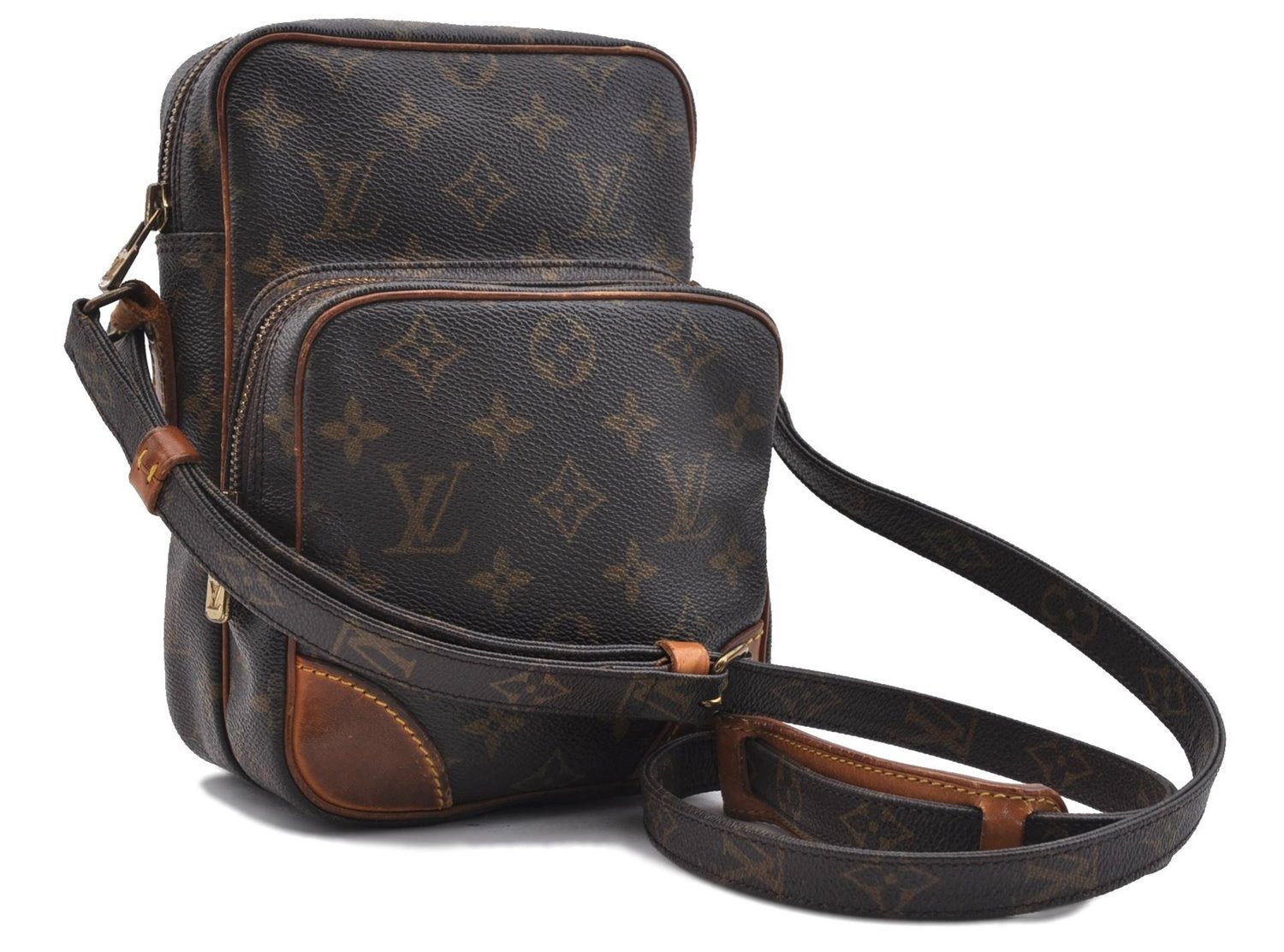 Authentic LOUIS VUITTON Monogram Amazone Shoulder Cross Bag M45236 LV 6582C