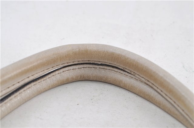 Authentic GUCCI Abbey Shoulder Tote Bag GG Canvas Leather 189835 Brown 6582D