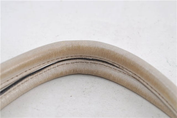 Authentic GUCCI Abbey Shoulder Tote Bag GG Canvas Leather 189835 Brown 6582D