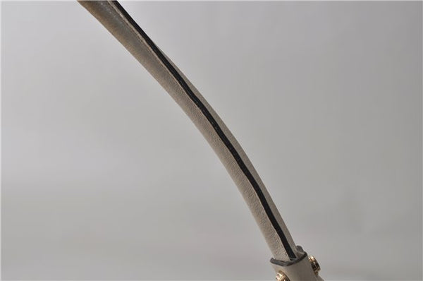 Authentic GUCCI Abbey Shoulder Tote Bag GG Canvas Leather 189835 Brown 6582D