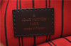 Auth Louis Vuitton Damier Neverfull Pouch Purse Clutch Rose Ballerine Pink 6582F