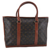 Auth Louis Vuitton Monogram Sac Weekend PM Vintage Tote Hand Bag M42425 LV 6585D