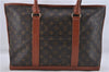 Auth Louis Vuitton Monogram Sac Weekend PM Vintage Tote Hand Bag M42425 LV 6585D