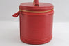 Authentic Louis Vuitton Epi Cannes Red Cosmetic Hand Bag Purse M48037 LV 6585I