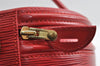 Authentic Louis Vuitton Epi Cannes Red Cosmetic Hand Bag Purse M48037 LV 6585I