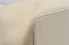 Authentic BURBERRY Vintage Leather Shoulder Hand Bag Purse Ivory 6586C