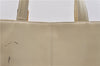 Authentic BURBERRY Vintage Leather Shoulder Hand Bag Purse Ivory 6586C