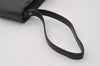 Auth Louis Vuitton Epi Pochette Sellier Dragonne Clutch Bag M52612 Black 6586I