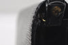 Auth Louis Vuitton Epi Pochette Sellier Dragonne Clutch Bag M52612 Black 6586I