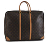 Authentic LOUIS VUITTON Monogram Sirius 50 Travel Hand Bag M41406 LV 6587C