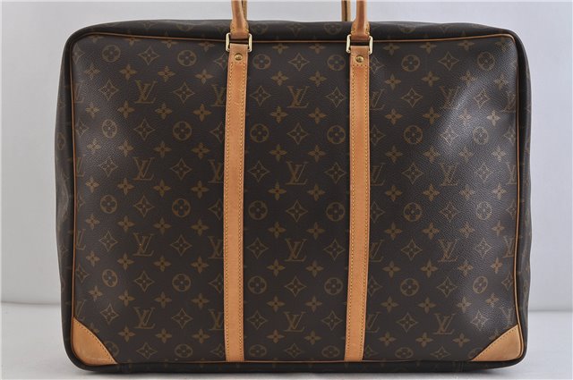 Authentic LOUIS VUITTON Monogram Sirius 50 Travel Hand Bag M41406 LV 6587C