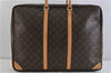 Authentic LOUIS VUITTON Monogram Sirius 50 Travel Hand Bag M41406 LV 6587C
