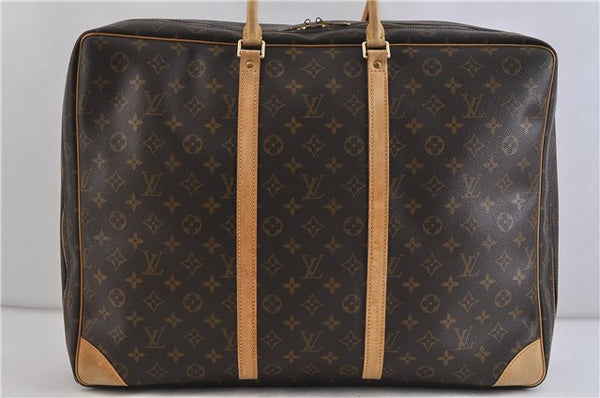 Authentic LOUIS VUITTON Monogram Sirius 50 Travel Hand Bag M41406 LV 6587C