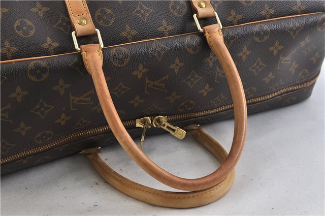 Authentic LOUIS VUITTON Monogram Sirius 50 Travel Hand Bag M41406 LV 6587C