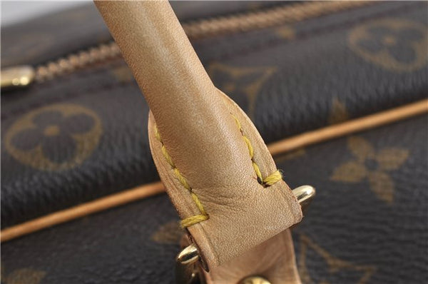 Authentic LOUIS VUITTON Monogram Sirius 50 Travel Hand Bag M41406 LV 6587C