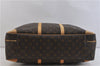 Authentic LOUIS VUITTON Monogram Sirius 50 Travel Hand Bag M41406 LV 6587C