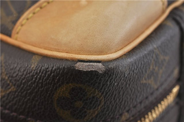 Authentic LOUIS VUITTON Monogram Sirius 50 Travel Hand Bag M41406 LV 6587C