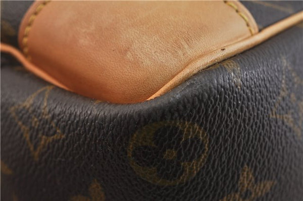 Authentic LOUIS VUITTON Monogram Sirius 50 Travel Hand Bag M41406 LV 6587C