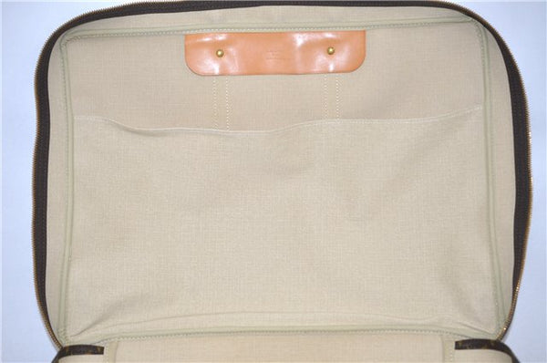 Authentic LOUIS VUITTON Monogram Sirius 50 Travel Hand Bag M41406 LV 6587C