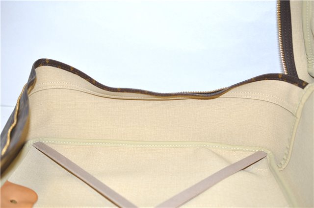 Authentic LOUIS VUITTON Monogram Sirius 50 Travel Hand Bag M41406 LV 6587C