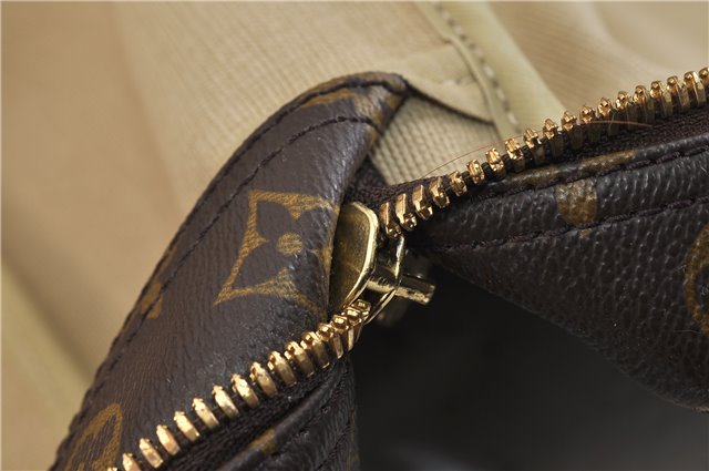 Authentic LOUIS VUITTON Monogram Sirius 50 Travel Hand Bag M41406 LV 6587C