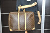 Authentic LOUIS VUITTON Monogram Sirius 50 Travel Hand Bag M41406 LV 6587C