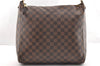 Authentic Louis Vuitton Damier Portobello PM Shoulder Hand Bag N41184 LV 6587I