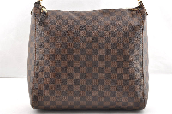 Authentic Louis Vuitton Damier Portobello PM Shoulder Hand Bag N41184 LV 6587I