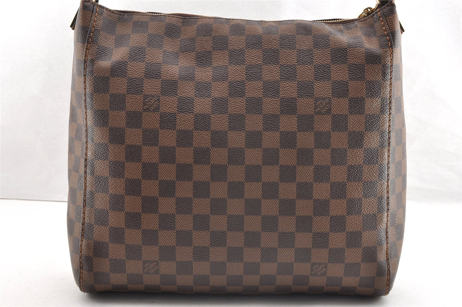 Authentic Louis Vuitton Damier Portobello PM Shoulder Hand Bag N41184 LV 6587I