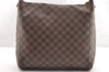Authentic Louis Vuitton Damier Portobello PM Shoulder Hand Bag N41184 LV 6587I