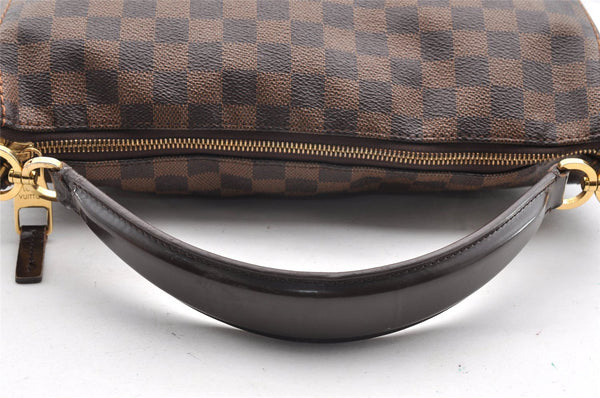 Authentic Louis Vuitton Damier Portobello PM Shoulder Hand Bag N41184 LV 6587I