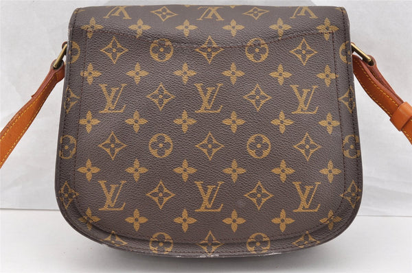 Authentic Louis Vuitton Monogram Saint Cloud GM M51242 Shoulder Cross Bag 6588I