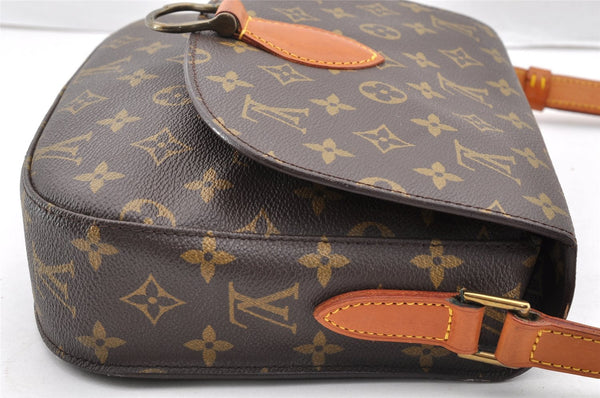 Authentic Louis Vuitton Monogram Saint Cloud GM M51242 Shoulder Cross Bag 6588I
