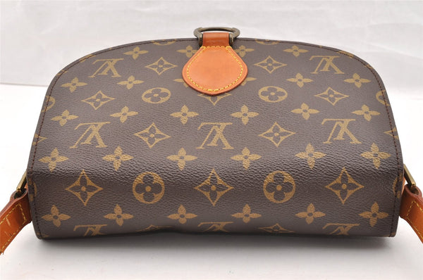 Authentic Louis Vuitton Monogram Saint Cloud GM M51242 Shoulder Cross Bag 6588I