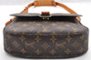 Authentic Louis Vuitton Monogram Saint Cloud GM M51242 Shoulder Cross Bag 6588I