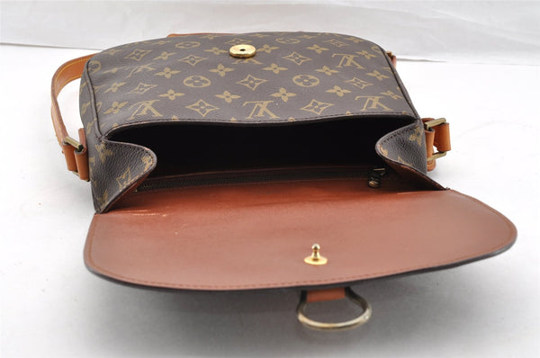 Authentic Louis Vuitton Monogram Saint Cloud GM M51242 Shoulder Cross Bag 6588I