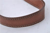 Authentic CELINE Macadam Blason Shoulder Cross Body Bag PVC Leather Brown 6590D