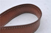 Authentic CELINE Macadam Blason Shoulder Cross Body Bag PVC Leather Brown 6590D