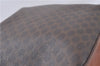 Authentic CELINE Macadam Blason Shoulder Cross Body Bag PVC Leather Brown 6590D