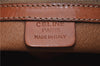 Authentic CELINE Macadam Blason Shoulder Cross Body Bag PVC Leather Brown 6590D