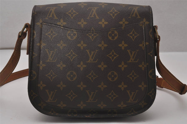 Authentic Louis Vuitton Monogram Saint Cloud GM M51242 Shoulder Cross Bag 6590I