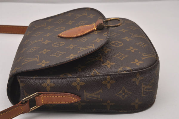 Authentic Louis Vuitton Monogram Saint Cloud GM M51242 Shoulder Cross Bag 6590I