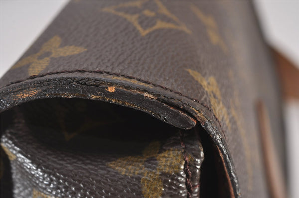 Authentic Louis Vuitton Monogram Saint Cloud GM M51242 Shoulder Cross Bag 6590I