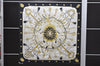 Authentic HERMES Carre 90 Scarf Key Tassel Motif Silk Black 6592C