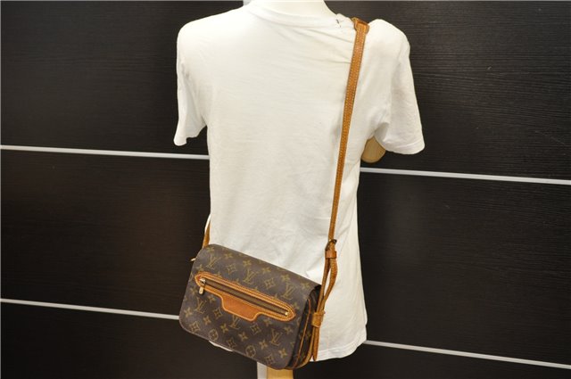 Auth Louis Vuitton Monogram Saint Germain Shoulder Cross Bag M51210 LV 6592D
