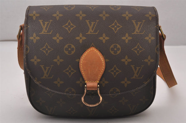 Authentic Louis Vuitton Monogram Saint Cloud GM M51242 Shoulder Cross Bag 6592I