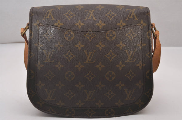 Authentic Louis Vuitton Monogram Saint Cloud GM M51242 Shoulder Cross Bag 6592I