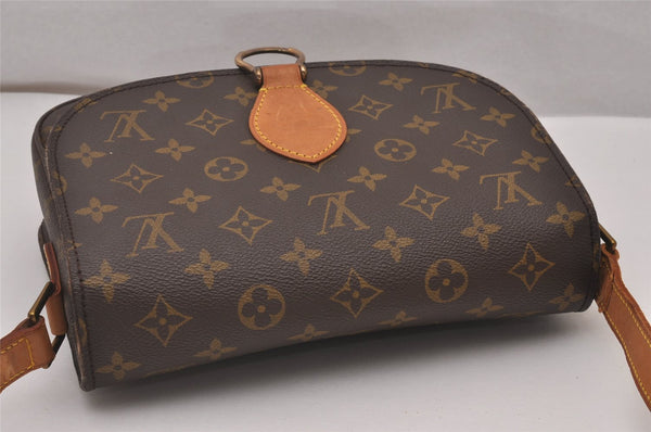 Authentic Louis Vuitton Monogram Saint Cloud GM M51242 Shoulder Cross Bag 6592I